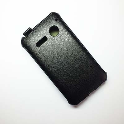 Чехол книга Armor Case Black для Alcatel One Touch SPOP 4030D(3)