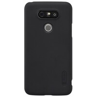 Пластиковый чехол с пленкой Nillkin Super Frosted Shield Black для LG G5