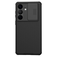 Чехол-накладка с защитой камеры Nillkin CamShield Pro черная для Samsung Galaxy S26 FE