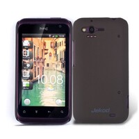 Пластиковый чехол накладка Jekod Brown для HTC Rhyme