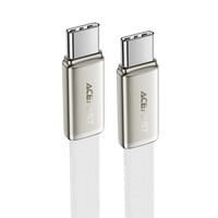 Кабель для зарядки и синхронизации Acefast C24-03 USB-C to USB-C 60W 1.2m белый