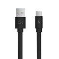 Кабель плоский ZMI (AL600) USB - Micro USB черный(#1)