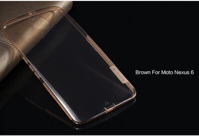 Силиконовый чехол Nillkin Nature TPU Case Brown для Motorola Nexus 6(3)
