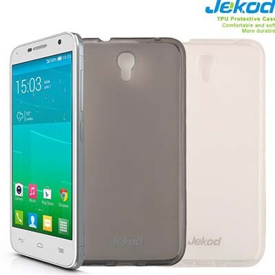 Силиконовый чехол Jekod TPU Case Black для Alcatel One Touch Idol 2 6037B(3)