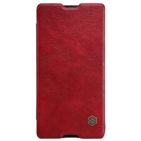 Кожаный чехол Nillkin Qin Leather Case Red для Sony Xperia M5
