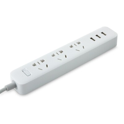 Удлинитель XIAOMI Mi Power Strip (XMCXB01QM) белый(2)