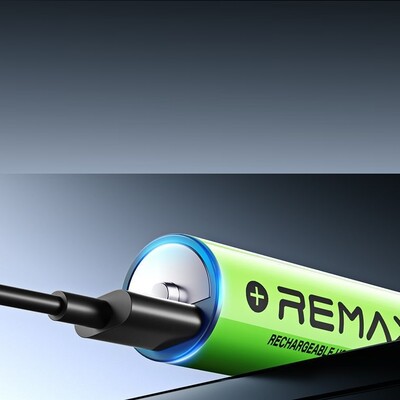 Аккумуляторные батарейки AA Remax AA02 Type-C Rechargeable 3071mWh (4шт)(2)
