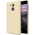 Пластиковый чехол с пленкой Nillkin Super Frosted Shield Gold для Huawei Honor 6C Pro\ V9 Play(#3)