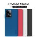 Пластиковый чехол Nillkin Super Frosted Shield Синий для Xiaomi Redmi Note 12 Pro 5G(#6)
