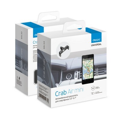Автомобильный держатель Deppa Crab Air mini(3)