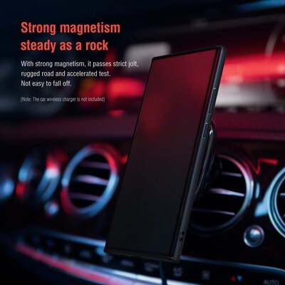 Чехол Nillkin Magic Pro Case Built-in Magnet Черный для Samsung Galaxy Note 20 Ultra(5)