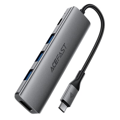 USB-C хаб (концентратор) 5-в-1 Acefast J16 USB-C docking station(1)