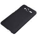 Пластиковый чехол с пленкой Nillkin Super Frosted Shield Black для Huawei Ascend GX1(#3)