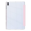 Защитный чехол книжка Acrylic Origami TPU Case с креплением для стилуса розовый для Samsung Galaxy Tab S11 SM-X730/ SM-X736(#7)