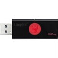 Флешка USB 3.1 (тип A) Kingston DataTraveler 106 32GB Black/Red (DT106/32GB)(#1)