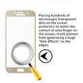 Защитное стекло Aiwo Full Screen Cover 0.33 mm Gold для Samsung A720F Galaxy A7 (2017)(#4)