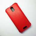 Кожаный чехол Armor Case Red для Lenovo S660(#4)