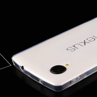 Силиконовый бампер Becolor TPU Case 0.6mm Transparent для LG Nexus 5(3)