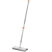 Швабра Jiezhi Stylish Stainless Steel Flat Mop (белый/white)