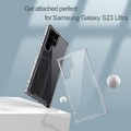 Силиконовый чехол Nillkin Nature TPU Pro Case Прозрачный для Samsung Galaxy S23 Ultra(#7)