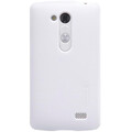 Пластиковый чехол Nillkin Super Frosted Shield White  для LG L FINO D295(#1)