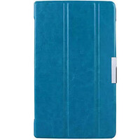 Полиуретановый чехол Book Cover Case Blue для Lenovo TAB S8-50L