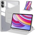 Чехол для планшета с функцией вращения Acrylic Rotate Series серый для Xiaomi Redmi Pad 2 Pro(#1)