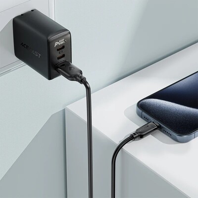 Кабель зарядки и синхронизации Acefast C16-02 2.4A USB-A to Lightning 1.2m(5)