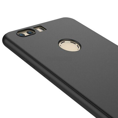 Силиконовый бампер Becolor TPU Case 1mm Black Mate для Huawei Honor 8(2)