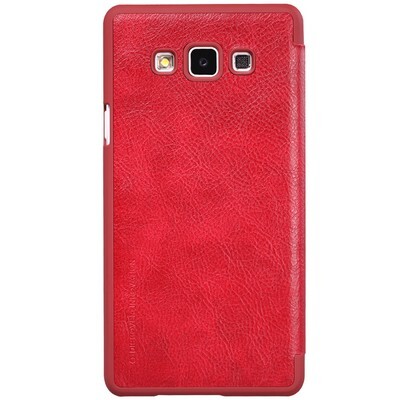 Кожаный чехол Nillkin Qin Leather Case Red для Samsung Galaxy A7(2)