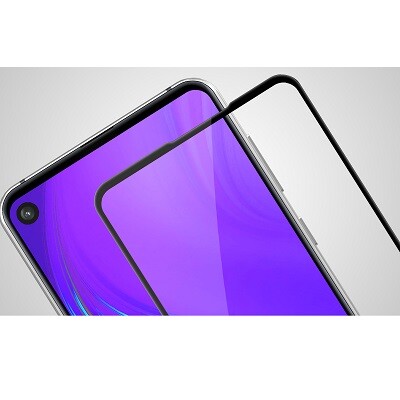 Защитное стекло NILLKIN CP+ черное для Samsung Galaxy A8s(3)