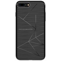 Силиконовая наладка Nillkin Magic Case Черная с  магнитами для автодержателя Nillkin для Apple iPhone 7 Plus