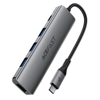 USB-C хаб (концентратор) 5-в-1 Acefast J16 USB-C docking station