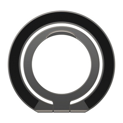 Кольцо с MagSafe для iPhone Baseus Halo Series Foldable Metal Ring (SUCH000013) серый(4)