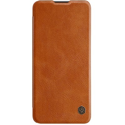 Кожаный чехол Nillkin Qin Leather Case Коричневый для OnePlus 9R(1)