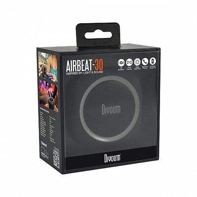 Портативная аудио колонка Divoom Airbeat-30 с защитой от воды черный 4Вт(4)