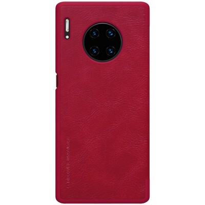 Кожаный чехол Nillkin Qin Leather Case Красный для Huawei Mate 30 Pro(2)