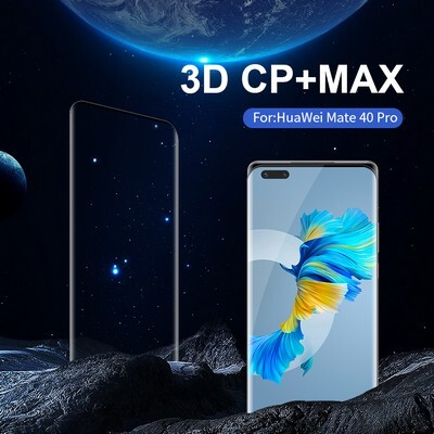 Защитное стекло Nillkin 3D CP+ Max Black для Huawei Mate 40 Pro(6)