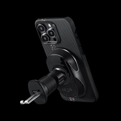 Автомобильный держатель Pitaka MagEZ Car Mount Pro 2 Qi2 Normal(5)