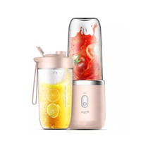 Блендер Deerma Fruit Cup 400ml Pink (DEM-NU05)