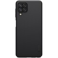 Пластиковый чехол с подставкой Nillkin Super Frosted Shield Черный для Samsung Galaxy M32(#1)