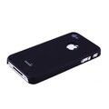 Пластиковый чехол накладка Moshi Black для Apple iPhone 4/4S(#1)