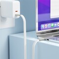 Кабель для зарядки и синхронизации Acefast C24-03 USB-C to USB-C 60W 1.2m белый(#6)
