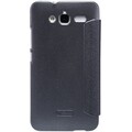 Полиуретановый чехол Nillkin Sparkle Leather Case Black для Huawei Ascend GX1(#2)