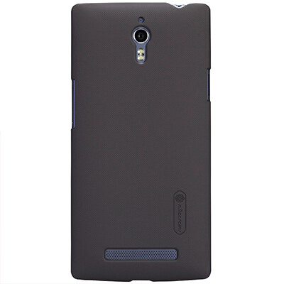 Пластиковый чехол Nillkin Super Frosted Shield Black  для OPPO Find 7 X9007(1)