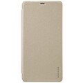 Полиуретановый чехол книга Nillkin Sparkle Leather Case Gold для HTC U Ultra(#1)