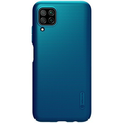 Пластиковый чехол с подставкой Nillkin Super Frosted Shield Синий для Huawei P40 Lite / Nova 7i / Nova 6 SE(1)