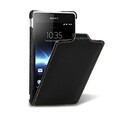 Кожаный чехол Melkco Leather Case Black LC для Sony Xperia TX LT29i(#1)