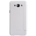 Полиуретановый чехол Nillkin Sparkle Leather Case White для Samsung Galaxy A8(#2)