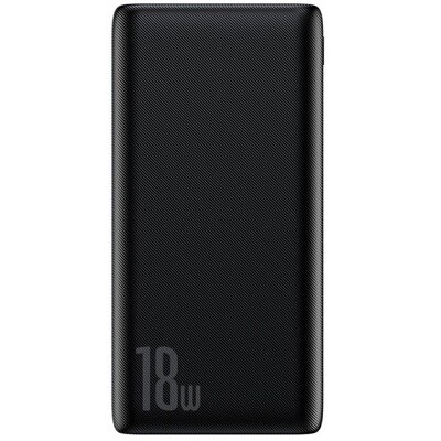 Внешний аккумулятор Baseus Bipow Quick Charge Power Bank PD+QC 10000mAh 18W PPDML-01 черный(1)